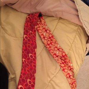 Coach silk scarf